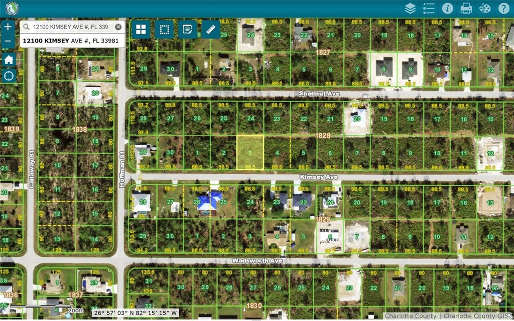 Photo of 12100 Kimsey Avenue, Port Charlotte, FL 33981 (MLS # C7506348)