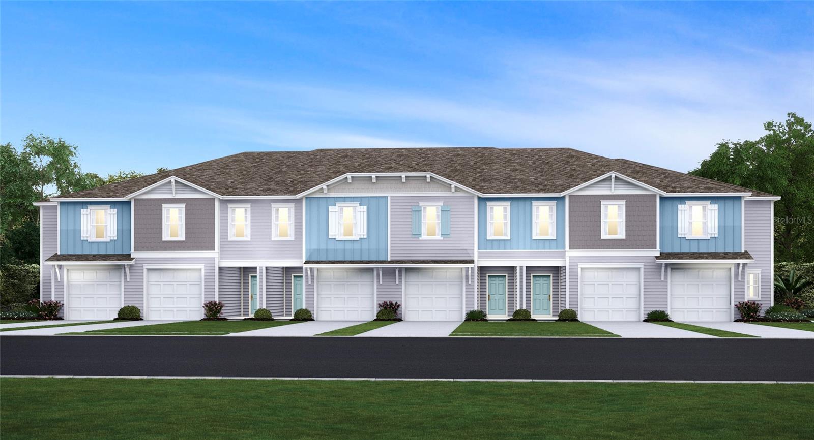 Under Construction. The kitchen, dining room and living room are arranged among a convenient and contemporary open-concept design on the first level of this two-story home, while a desirable covered lanai allows for indoor-outdoor living and entertaining. On the second floor is a loft for additional shared living space, the spacious owner’s suite and two secondary bedrooms with shared access to a full-sized bathroom.