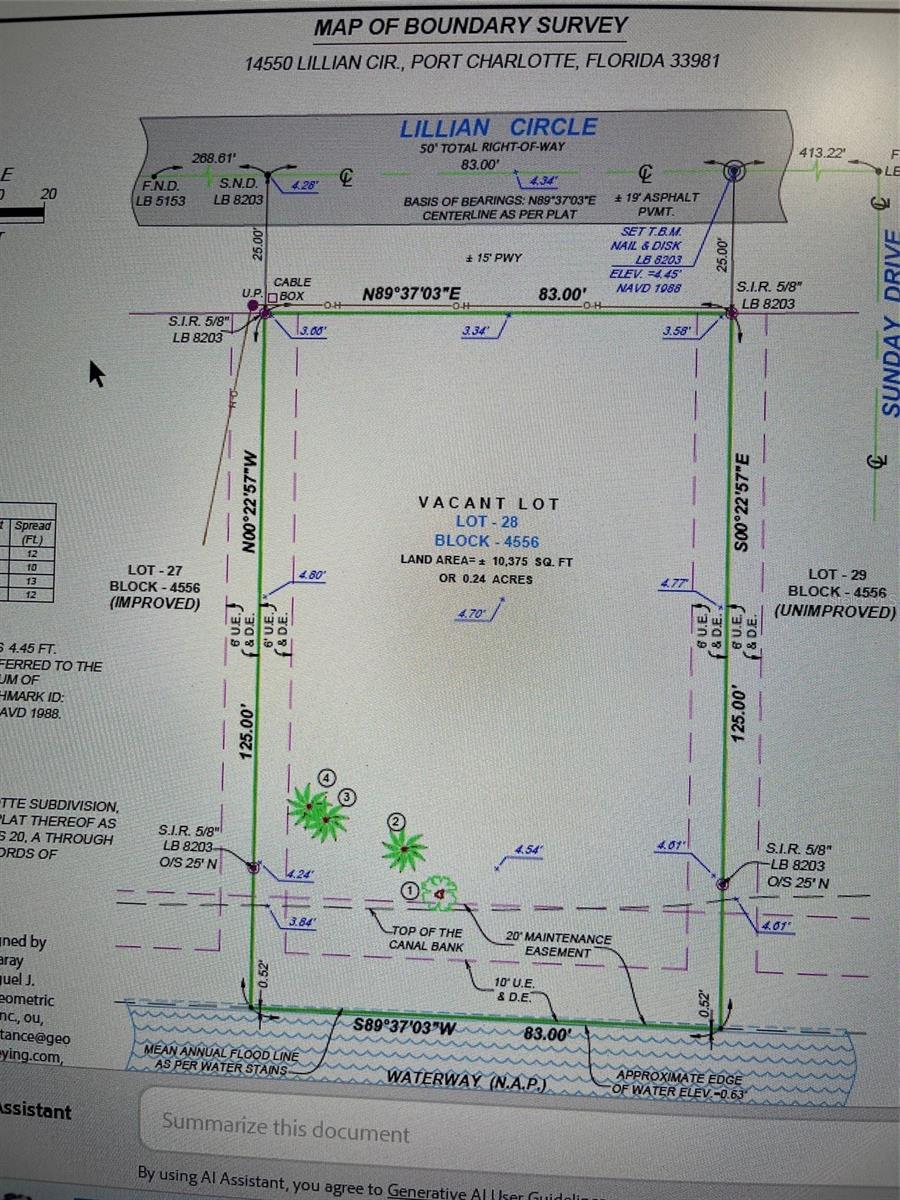 PORT CHARLOTTE SEC 87 - Land