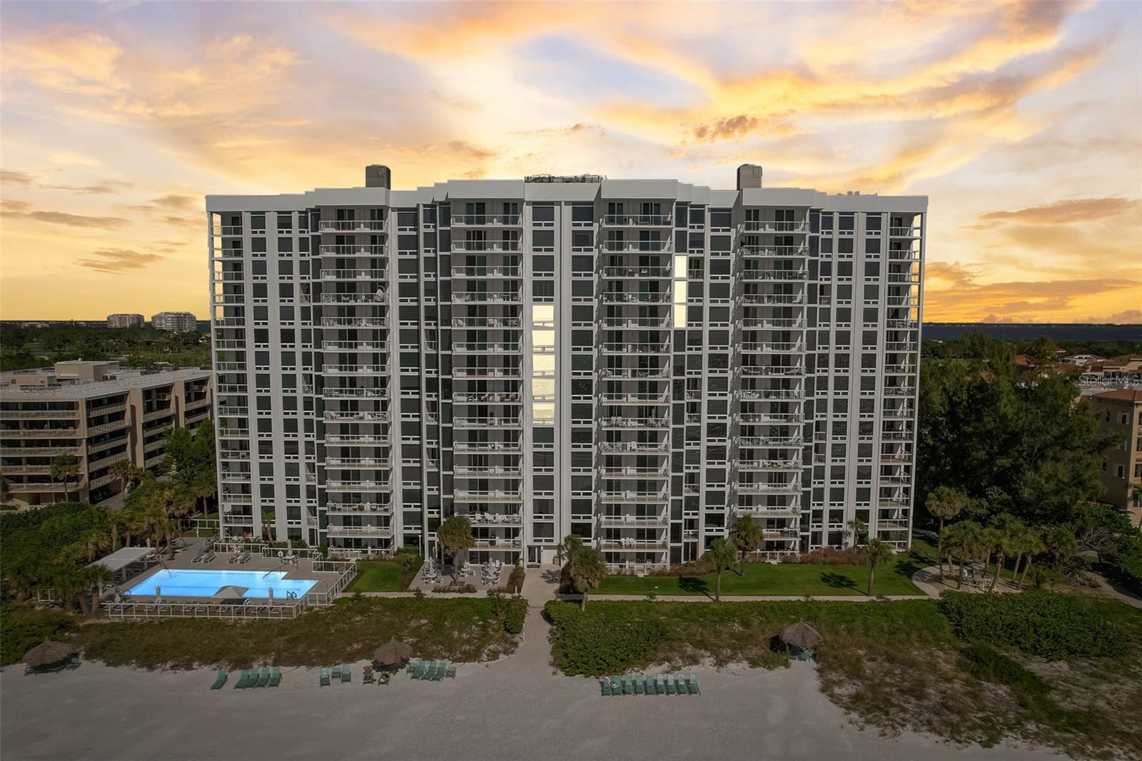 Escape to the beauty of Southern Longboat Key with this stunning direct Gulf front vacation rental. From the moment you step into this fourteen-floor residence at Sea Gate, you will be captivated by the breathtaking views from every room.
Relax on the lanai with new glass railings and enjoy your morning coffee while you plan your daily adventures. This beautifully renovated two-bedroom, two-bath condominium boasts a stylishly designed interior that is sure to impress.
Experience tranquility in the master bedroom, which offers exquisite bedding and a sitting area with a stunning view of the azure waters. The ensuite master bath provides the perfect sanctuary for relaxation.
The gourmet kitchen with stainless steel appliances is perfect for entertaining and the light and bright living room features exquisite seating and state-of-the-art digital components, including a 75-inch TV and DVR.
Stay connected with dedicated desk space, a washer and dryer, and Wi-Fi. Large-screen smart TVs are also available for your added enjoyment.
Take advantage of resort-style amenities including a gulf-side heated pool, har-tru tennis court, updated social room, state-of-the-art fitness area, and storage for kayaks, paddleboards, and bikes.
Conveniently located to shopping, dining, St. Armand’s Circle, downtown Sarasota, and the Arts, this vacation rental has everything you need for a truly unforgettable stay. Don't miss out on this opportunity to live the life you've always imagined!
Minimum 4 months stay!