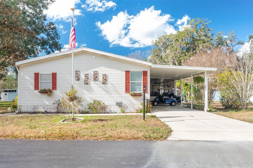 Check out this beautiful, 55+ community that is full of trees and nature. Sylvan Grove is a small community, located right off US-41 with easy access to Tampa & minutes away from downtown Brooksville. YOU OWN THE LAND! HOA Fees are $120 monthly, includes a variety of activities like the Clubhouse, Pool, & Shuffleboard, & garbage/recycling waste pickup. Property is HIGH & DRY! There is No Flood Zone. ROOF 2020. HVAC 2022. All bedrooms have walk-in closets. HUGE Primary Bathroom that has been recently renovated, including an upgraded Walk-in shower. Storage Shed in the backyard plus plenty of storage areas on the property. Very spacious living area enough to accomodate large furniture items. Snuggle up to your Wood Burning Fireplace in the Living Room. The local Brooksville Garden Club meets monthly at the Clubhouse. Very close to Golf Courses: The Rivard, Hernando Oaks, and Southern Hills. Less than 15 minutes to all of the amenities in Spring Hill.