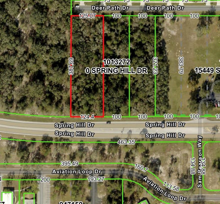 Commercial Property. This is an exciting opportunity to own a 1.1-acre, commercial lot in a highly desirable location right on Spring Hill Drive. There are many new commercial business being built to both the east and west of this location. Zoned (PDP) GHC General Highway Commercial - it allows for a variety of different business opportunities. This is a high traffic count area, across from the Brooksville Airport. Located just minutes to all major area roadways, including 598 (Suncoast Parkway), HWY 41, Mariner BLVD, and of course its right on Spring Hill Drive, a 4 Lane Major Roadway that commuters travel right through the Heart of Spring Hill. Close to beautiful subdivisions, highly rated schools, medical, food, entertainment and the Brooksville airport. Feel free to drive by today, and if you have any questions - Just ask.