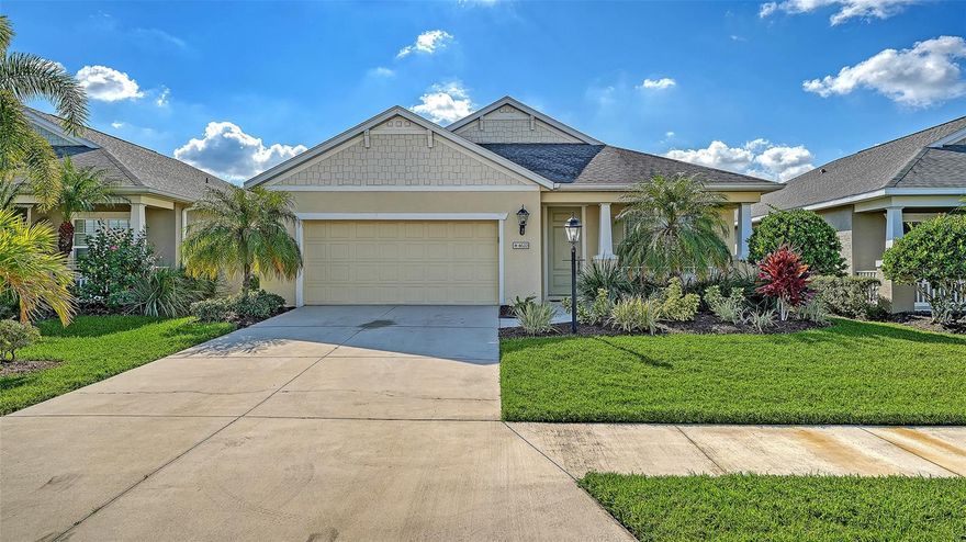 This beautiful 3-bedroom, 2-bath single-family home is located at 4620 Whispering Leaves Drive within the Woodbrook Community,
This residence offers nearly 1,750 square feet of modern living space, two car garage and a screened in back porch, inviting for family gatherings.
The layout is open and airy, with abundant natural light, stylish finishes like granite countertops, stainless steel appliances, tile and carpet (bedrooms) flooring throughout and a split-bedroom floor plan for added privacy.
What really sets this home apart is the resort-style community it’s part of. Renters will enjoy gated security along with access to a pool, spa, walking trails, outdoor kitchen, and playground — all maintained for you, offering a true low-maintenance Florida lifestyle.
This home is ideally located near shopping, restaurants, and everything Sarasota has to offer, with quick access to main roads but tucked away enough to feel peaceful and private.