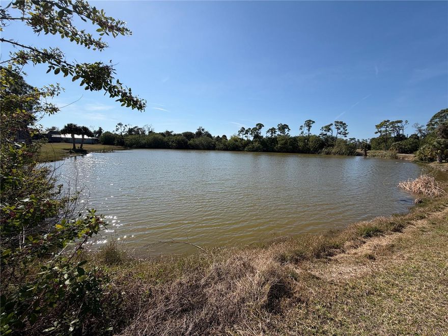 At .33 acres, this lot is about 1.5 times the size of the majority of lots in Rotonda West.  There is room for a large house such as a 2600 square foot home with a three car garage and a pool area with ample covered outdoor area.  With the pond view in the backyard are a distance from the golfers and will see wildlife from the lanai.  Rotonda West is a deed restricted community with an rules in place to keep the appearance of the neighborhood consistent.  There is an architectural review process where all new homes and most exterior changes require approval.