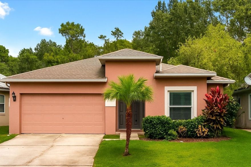 Beautiful move-in-ready Oviedo home with no rear neighbors! This 3-bedroom, 2-bath residence has been thoughtfully maintained and is located in a desirable subdivision zoned for top-rated Oviedo schools, close to shopping, dining, Oviedo on the Park, UCF, and the 417. The home features spacious open living and dining areas with hard surface flooring throughout, a gourmet kitchen renovated in 2024 with quartz countertops, porcelain sinks, 42” solid wood cabinets, closet pantry, breakfast area, and newer stainless steel appliances. The oversized primary suite offers a walk-in closet and ensuite bath with built-ins, while both bathrooms boast upgraded quartz counters. Step out to the covered 15x12 lanai to enjoy tranquil wooded and pond views. Recent updates include a newer roof (2017), AC (2017), water heater (2022), exterior paint (2014), and replacement windows/sliders, plus an outdoor shed with electricity. With low HOA fees and A-rated schools, this property offers the perfect blend of comfort, convenience, and peace of mind.