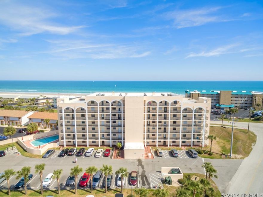 Furnished large, clean, comfortable rooms and inside laundry . Everything you will need just bring your suitcase! The sunrise views are so beautiful in the morning and the sunsets are gorgeous ! Enjoy Ocean views from your Master suite or balcony and just walk across the street to the deeded beach access for a dip in the ocean. Or, drive over if you like.Ponce Inlet has both no drive and driveable beaches. A/C approx. 1 year old.Great Opportunity For Investor - Tenant In Place. Furnished. Convenient to beaches, restaurants, boating, fishing, para-sailing. Ponce Inlet has walking trails, tennis courts,kayak launch areas, boat launch area too. Nice restaurant across street and a mini mart for essentials.Directions: From Dunlawton Ave.go South on A1A approx. 5 miles Building is on the right-across from Jerry's Restaurant and Tiki Bar. ;LocationDescription: Condo ;Water: City