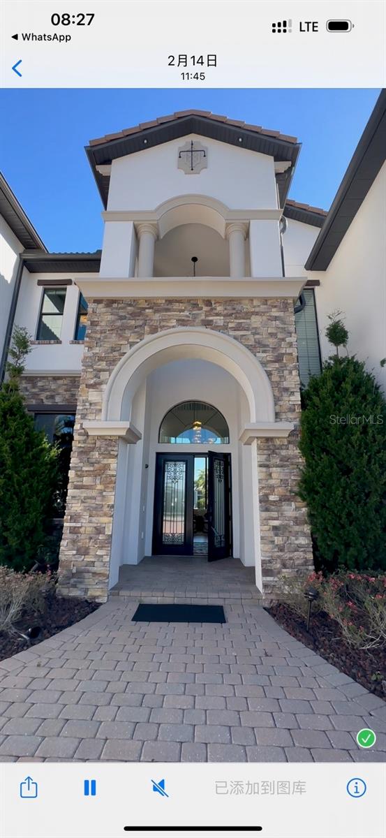 WELCOME HOME TO CASABELLA. A LUXURIOUS WINDERMERE FLORIDA, GATED COMMUNITY, SOLAR HOME.
Nestled on CLOSE TO AN ACRE lot, this home features 5BR/6.5Bath’s, and offers a feast for the senses with Spanish style architecture. Enjoy plush landscaping, gorgeous hardwood floors, soaring ceilings, and an expansive living room boasting a full wet bar. Retreat and relax after a hard day’s work at your private Outdoor Poolside Oasis! Unsurpassed entertaining opportunities exist and are abundant in the fully fenced backyard, which has an infinity edge pool, hot tub, firepit, multiple lounge areas, and a glass enclosed lanai with a full secondary summer kitchen (Viking appliances) and dining area, perfect for those who love to entertain. This is a rare opportunity. Move in ready if needed! A chef’s delight. Catering to high-end culinary desires, the open concept gourmet kitchen features KitchenAid stainless-steel appliances, granite counters, and a gas range. Retreat to your oversized primary bedroom on the first floor with ample closet space for both. Overlook the expansive back yard oasis from your master bedroom balcony. A matching secondary master suite can also be found upstairs along with 3 other spacious bedrooms. Work from home? This home features a cozy indoor executive office with built-in shelfing.
Other features include SOLAR PANELS, cutting down utility costs. There is also a converted garage with media/game room. Conveniently located near shops and dining, grade A schools, World class Theme parks & so much more! Call me now for a tour!