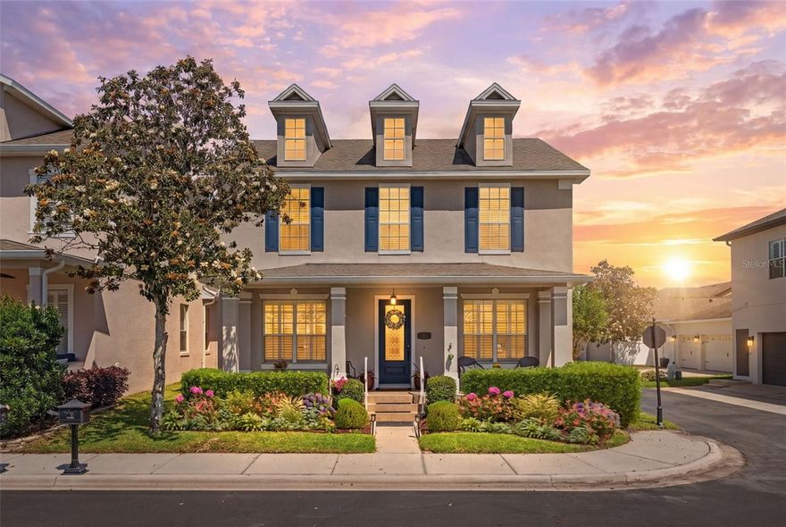 Welcome HOME, to the BEST VALUE in Winter Springs, a 4-bedroom, 2.5-bath colonial-inspired residence in the LOW MAINTENANCE community of Avery Park. EASY LIVING meets modern comfort across more than 3,000 SQUARE FEET of impeccably maintained living space. Perfectly positioned on a CORNER LOT within a GATED enclave, this home offers an exceptional combination of sophistication, warmth, and nostalgic community charm. From the moment you arrive, the GRACIOUS FRONT PORCH, enhanced by FRESH LANDSCAPING (2026) and UPDATED RAILINGS (2025), sets a refined and inviting tone. Step through the DECORATIVE GLASS-PANELED ENTRY into a light-filled interior adorned with PLANTATION SHUTTERS throughout and rich ARCHITECTURAL DETAILING, creating an atmosphere that feels both elevated and welcoming. The formal Living and Dining Rooms offer elegant spaces for hosting, while the home gracefully transitions into a more relaxed yet equally impressive setting. The CHEF-INSPIRED KITCHEN is truly a centerpiece, beautifully updated with RESURFACED CABINETRY with NEW HARDWARE and PULL-OUT SHELVING (2024), glass-front accents, granite countertops, a sleek tile backsplash, stainless steel appliances (NEW REFRIGERATOR in 2025), a center island, breakfast bar, and pantry closet. The SUNLIT BREAKFAST NOOK, framed by sliding doors, invites you to enjoy morning coffee with views of the outdoor living space. The Family Room exudes comfort and style, featuring a TRAY CEILING and corner sliding doors that open to a paver patio within a PANORAMIC SCREENED ENCLOSURE, seamlessly blending indoor and outdoor living. The Primary Suite, thoughtfully located on the main level, is a true retreat, offering GENEROUS PROPORTIONS, a tray ceiling, abundant natural light, and a LUXURIOUS EN SUITE BATH complete with dual vanities, a soaking garden tub, a step-in shower, and a spacious walk-in closet. A well-appointed Laundry Room and stylish half bath complete the first floor. Upstairs, a SPACIOUS LOFT provides a versatile gathering space, perfect for a media room, game room, or additional lounge. Three additional bedrooms and a full bath offer comfort and flexibility for family or guests, with PROFESSIONALLY CLEANED CARPETING enhancing the move-in-ready appeal. This home is further elevated by an impressive list of updates, including NEW LUXURY VINYL PLANK FLOORING throughout the main floor (2025),  FRESH INTERIOR PAINT (2025), EXTERIOR PAINT (2023), a NEWER ROOF (2020), UPDATED LIGHTING, and multiple AC SYSTEMS (2016 & 2018). The THREE-CAR GARAGE with built-in storage racks adds both practicality and visual appeal. Residents of Avery Park enjoy a vibrant lifestyle with AMAZING AMENITIES, including a sparkling community pool, playground, basketball court, gazebo, and a scenic pond with fountain, along with FREQUENT COMMUNITY EVENTS that foster a true sense of belonging. Ideally located near CENTRAL WINDS PARK and WINTER SPRINGS TOWN CENTER, this home offers easy access to shopping, dining, recreation, and everyday conveniences. Families will appreciate proximity to TOP-RATED SCHOOLS, while commuters benefit from NEARBY ACCESS to State Road 417, connecting you quickly to surrounding areas including Orlando. With its classic charm, modern updates, spacious layout, and EXCEPTIONAL LOCATION, this Avery Park home provides a lifestyle that is both elegant and welcoming—truly a place to feel at home. Act quickly—this GEM won't last long!