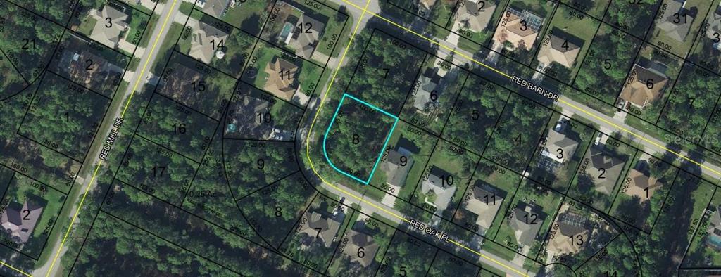 Great corner lot on a cul -de- sac dead end street beautiful private location with newer homes in the area close to all shopping and schools build your dream home in this lot you will be happy you did call now!!!