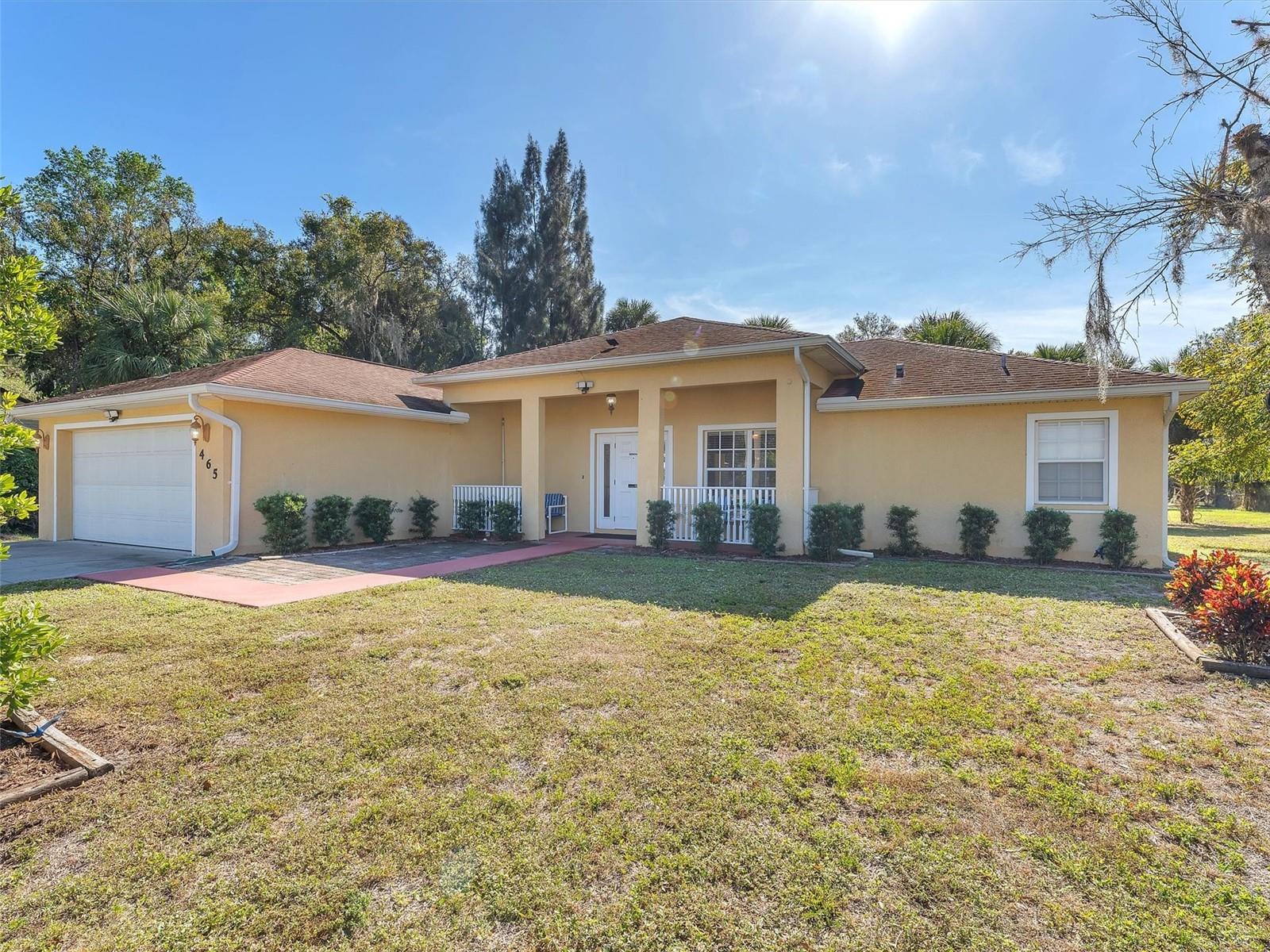 Escape To Peaceful Labelle, Florida! This Beautiful Property, Built in 2009 Is Nestled On A Spacious Lot, Offering Endless Potential For Relaxed Living Or Investment Opportunities. 3/2 With Split Floor Plan, Large Spa-Inspired Primary En-Suite, Surrounded By The Beauty Of Nature, The Property Features A Lush Yard Perfect For Gardening, Full Shed And Screened-In Patio. Enjoy The Tranquility Of Small-Town Living While Being Conveniently Located Near Local Shops, Restaurants, And Parks. Whether You're Seeking A Cozy Retreat Or A Place To Build Your Dream, This Property Is A Must-See. Don’t Miss Your Chance To Make It Yours!