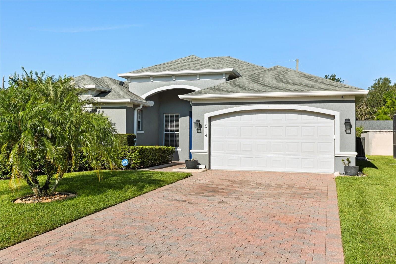One or more photo(s) has been virtually staged. Welcome home to this stunning 3-bedroom, 2-bathroom residence featuring high ceilings, a versatile flex room perfect for home office or playroom, and a primary suite with spa-like bathroom boasting a soaking tub, walk-in shower with dual showerheads, and dual sinks. Located in a desirable gated community with unbeatable access to I-4, 46, 429, and 417 for effortless commuting throughout Central Florida, this meticulously maintained home is completely move-in ready with recent major updates including brand-new A/C system 2024 and roof drainage system 2024, plus roof and water heater replaced 2020. With generous walk-in closets throughout, secure community living, this exceptional property offers the perfect combination of convenience and peace of mind. Simply unpack and start enjoying yourself in this beautiful home!