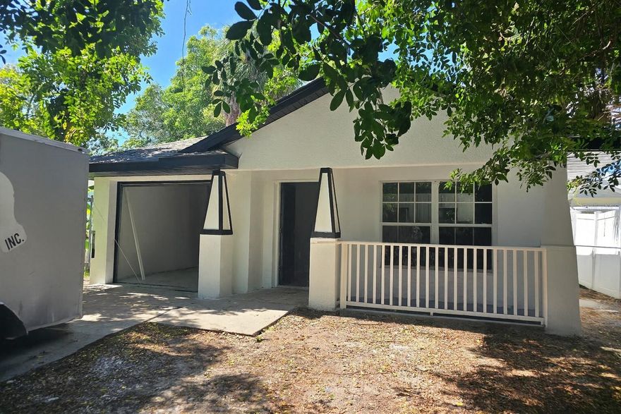 | Newly renovated | Welcome home. Be the first to enjoy the updates in this 3-bedroom, 2-bath home in St. Petersburg.  The home has a fresh, modern feel.  The open layout makes it easy to cook, relax, or entertain, and the spacious front porch is perfect for your morning coffee or evening wind-down. Conveniently located just minutes from downtown St. Pete, parks, and schools, this move-in ready home blends comfort, style, and location all in one.   Move-in ready and waiting for you to make it home!