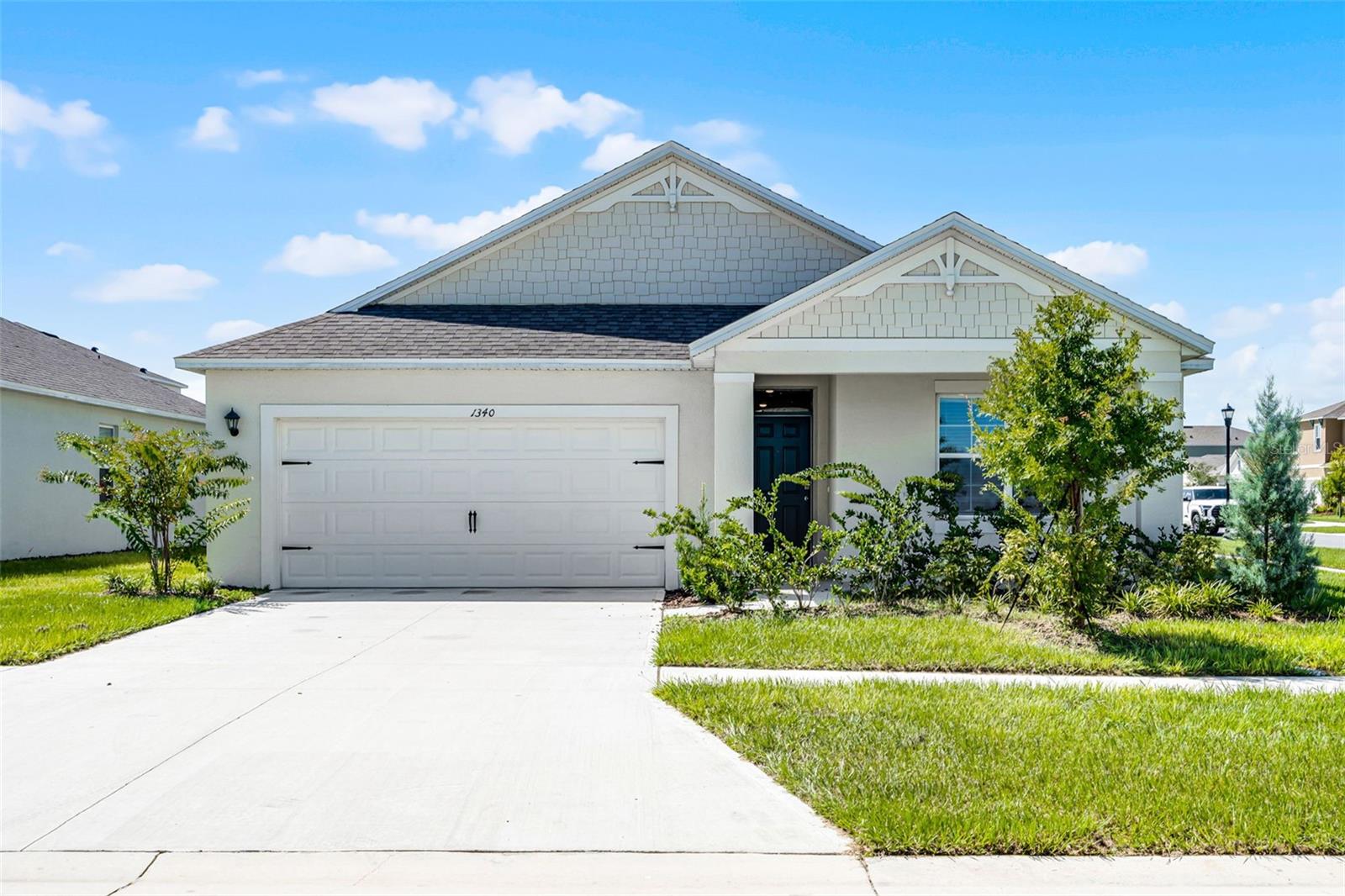 SELLER MOTIVATED!!! Welcome to this stunning corner-lot home located in the desirable community of Harmony on Lake Eloise — just minutes from LEGOLAND and perfectly situated between Tampa and Orlando!
This beautifully designed property offers a modern open-concept floor plan ideal for today’s lifestyle. Step inside to find elegant shaker-style cabinets, quartz countertops, and a stainless-steel range hood vented to the exterior. The kitchen is fully equipped with Whirlpool stainless-steel appliances including range, dishwasher, refrigerator, washer, and dryer — all included!
The spacious layout provides comfort and style with thoughtful upgrades throughout. The large corner lot offers a generous backyard, perfect for entertaining, relaxing, or even building your dream outdoor space.
Built with quality in mind, the home features block-on-block construction, architectural shingles, and a sleek stucco exterior for long-lasting durability and curb appeal. Inside, integrated smart home technology allows you to control lighting, temperature, and more — all from the palm of your hand.
Living in Harmony on Lake Eloise means enjoying Florida’s outdoor lifestyle with access to the Chain of Lakes, nearby parks, shopping centers, restaurants, and golf courses. Plus, with easy access to major highways, commuting is a breeze.
Don’t miss your chance to own this move-in-ready home in one of Central Florida’s most convenient and charming communities!