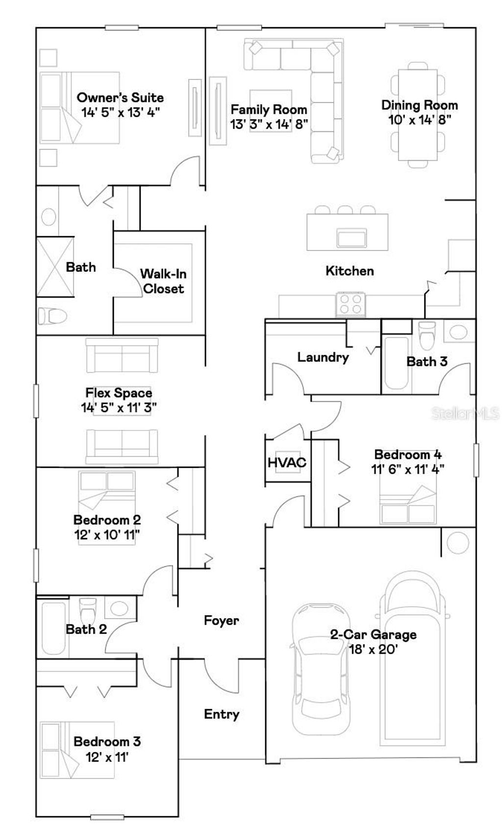 Photo of 1497 NW 48th Terrace, Ocala, FL 34482 (MLS # O6395154)