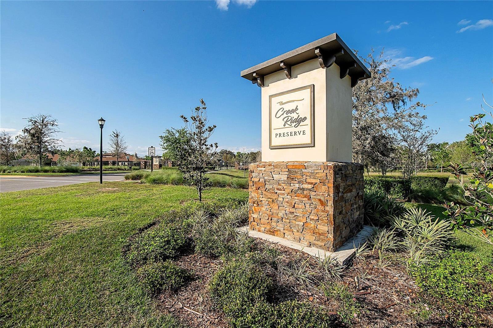 CREEK RDG PRESERVE PH 1 - Residential