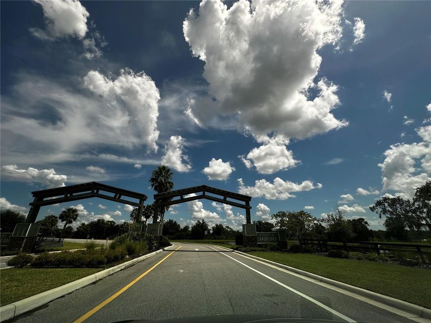 Beautiful Waterfront RV Lot 123 . At Canopy Oaks Resort there are so many amenities such as, a huge tiki hut with a bar and some nights they have live music, a club house that has a general store plus a deli and cafe. Located in the clubhouse they have fitness center and recreational facilities such as basketball court, pickle ball court, tennis court and of course a shuffle board court all RV campers love this. This RV site includes 20-30-50 amp service, water, sewer, electric, wifi, trash and landscaping. This is covered by your quarterly fee. There is also a fishing pond and free wifi throughout the resort. Plenty of walking areas for guests and their pets too. Newby Management will manage your lot rental when you are not using it. You can also upgrade your lot by adding a pavers, a barbecue/outdoor kitchen and a tiki hut to cover you from the Florida sun. Canopy Oaks is located in Central Florida on 435 acres with all of the amenities you would expect from a Luxury RV Resort. You can be the owner of this luxury waterfront RV site from both ends of the lot.