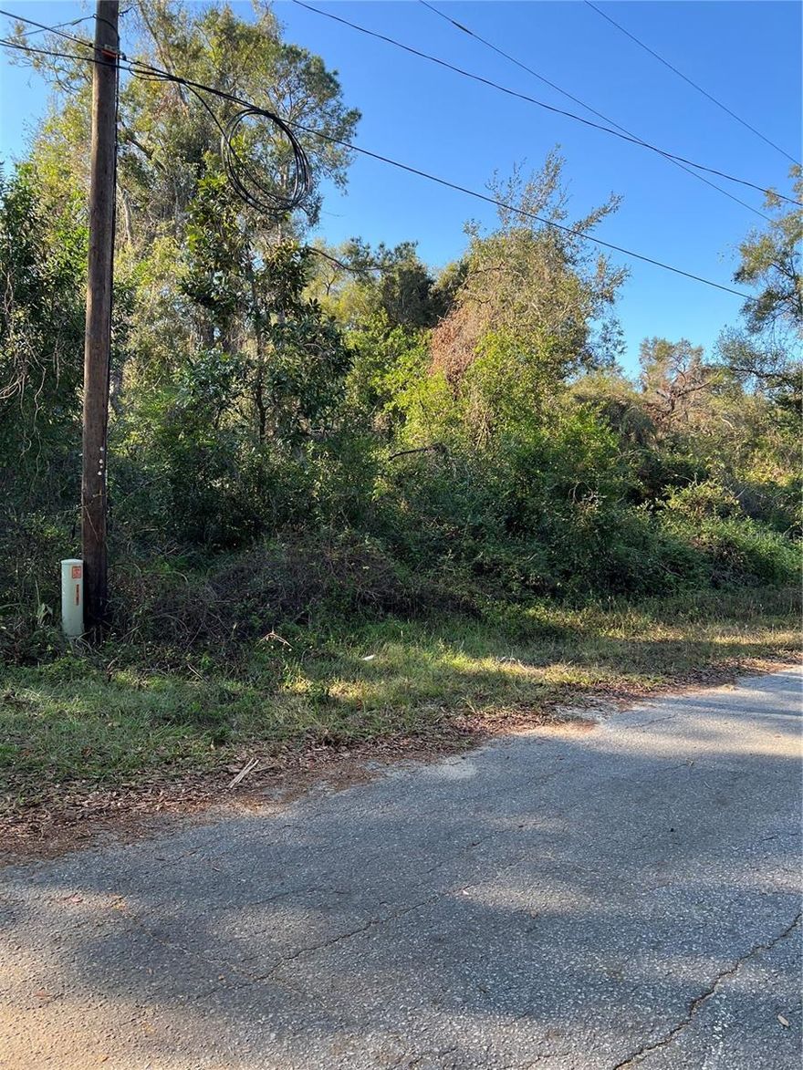 PRICE REDUCED!!! NO HOA Discover the perfect spot to create your ideal home on this centrally located lot in Sumter County. Zoned R2C, with the possibility of zoning adjustments to allow a manufactured home (Spoke to Sumter County Planning & Zoning), this property offers flexibility to suit your needs.
Enjoy easy access to I-75, making commuting a breeze. You're just 30 minutes from Ocala, About an hour to Orlando or Tampa and
20 minutes from The Villages. Conveniently located near Walmart, grocery stores, and a wide selection of restaurants, shopping centers, and activities, this property is close to everything you need. Outdoor enthusiasts will love being near numerous lakes—perfect for boating and fishing.
Drive by today and imagine the possibilities—then give me a call to make it yours!