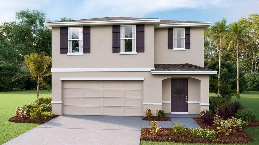 Under Construction. The builder is offering buyers up to $25,000 towards closing costs with the use of a preferred lender and title company. Located off US-301 and showcasing new homes in Wimauma, Berry Bay is one of the newest communities in the area.  Just minutes from I-75, providing quick access to St. Pete, Downtown Tampa, Sarasota, as well as the bay. Berry Bay will feature a new homes lineup of our Express and Preferred series throughout the community.
Berry Bay features include extended luxury vinyl in the main living and dining area, a stainless-steel appliance package, quartz countertops in the kitchen, all concrete block construction on the 1st and 2nd stories, and Smart Home system.
Other inventory options may be available in this community. Please reach out for list of availability.
Pictures, photographs, colors, features, and sizes are for illustration purposes only and will vary from homes as built. Home and community information, including pricing, included features, terms, availability, and amenities, are subject to change and prior sale at any time without notice or obligation. Materials may vary based on availability. D.R.