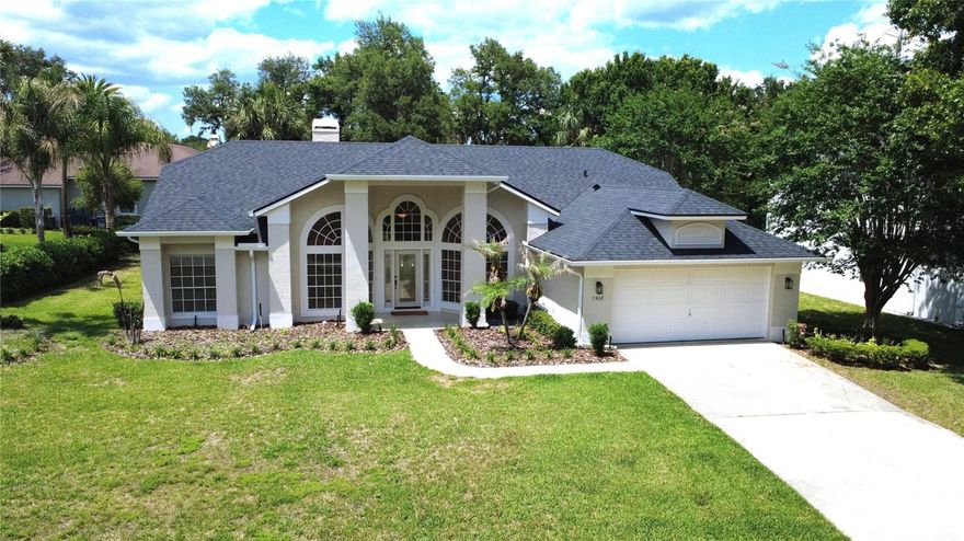 Nestled in the highly sought-after Lake Sylvan Cove community, this beautifully maintained home offers the perfect blend of comfort, flexibility, and Florida lifestyle living, complete with private community access to 193-acre Lake Sylvan and a community boat ramp for boating, skiing, fishing, and water recreation. Inside, a bright and open floor plan is designed for both everyday living and effortless entertaining, highlighted by expansive hideaway sliding glass doors that seamlessly connect the interior living space to the covered screened lanai—creating the ultimate indoor-outdoor entertaining experience during Florida’s beautiful weather. Peaceful pond views from the backyard provide added privacy and a serene natural backdrop. The spacious split-bedroom layout offers both functionality and privacy, while the updated primary suite features dual sinks, granite counters, separate garden tub and walk in shower with seamless glass enclosure. Pride of ownership is evident throughout with numerous recent upgrades including a new roof (2022), new plumbing (2022), new A/C (2024) and septic system upgrade. With all the major updates already completed, the new owner can simply move in and make it their own. Ideally located near major highways, top-rated Seminole County schools, shopping, dining, business centers, and Central Florida attractions. Schedule your private showing today!