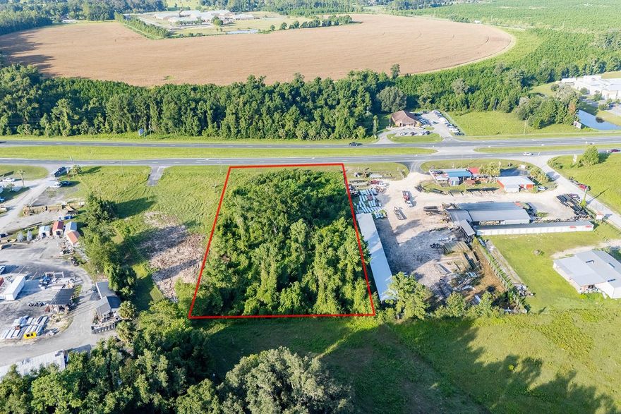 COMMERCIAL PROPERTY LISTING--Over 2 acres of PRIME COMMERCIAL LAND located in the heart of Old Town. This property offers 200 feet of direct frontage on US Highway 19, providing high visibility and easy access. Daily traffic count exceeds 15,000 vehicles and positioned directly across from the Old Town Post Office. Zoned Commercial Intensive, allowing for a wide range of commercial uses. Ideal for retail, office, service industry, or redevelopment. City water access is available. Take advantage of this opportunity to secure a high-traffic, high-exposure location in a rapidly developing area with endless potential for your next business venture.