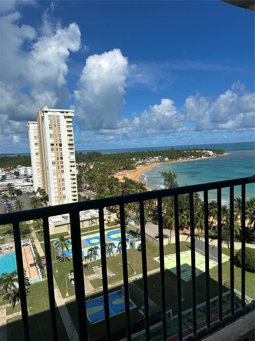 Premium ocean-view studio in Playa Azul III, Luquillo. Enjoy direct beach access and breathtaking views. Kitchen equipped with refrigerator, stove, and microwave. Furnishing negotiable. Available March 15, 2026. No smoking. Security deposit equal to one month’s rent. Prime beachfront location close to restaurants and main highways.