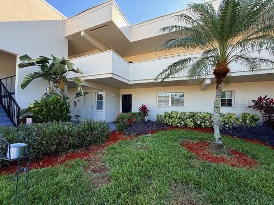 Enjoy peaceful lake views with a golf course backdrop from this beautifully updated ground-floor condo, ideally located in a highly desirable community. Surrounded by lush tropical landscaping, this home offers a perfect blend of comfort, style, and convenience.

Step inside to a bright, open floor plan featuring fresh interior paint and sleek plank tile flooring throughout. The kitchen is both stylish and functional, showcasing granite countertops, lite toned cabinetry with decorative glass accents, and recessed lighting.

The split-bedroom layout provides privacy, with a spacious primary suite featuring French doors, a walk-in closet, and a gorgeously remodeled en-suite bathroom. The guest bedroom is complemented by an equally updated bath, ideal for visitors.

Unwind on the enclosed, covered lanai and take in tranquil lake views with the golf course just beyond—perfect for relaxing mornings or quiet evenings.

Located just minutes from UTC shopping and dining, Sarasota-Bradenton International Airport, interstate access, and the area’s renowned Gulf beaches, this condo offers the best of Florida living.