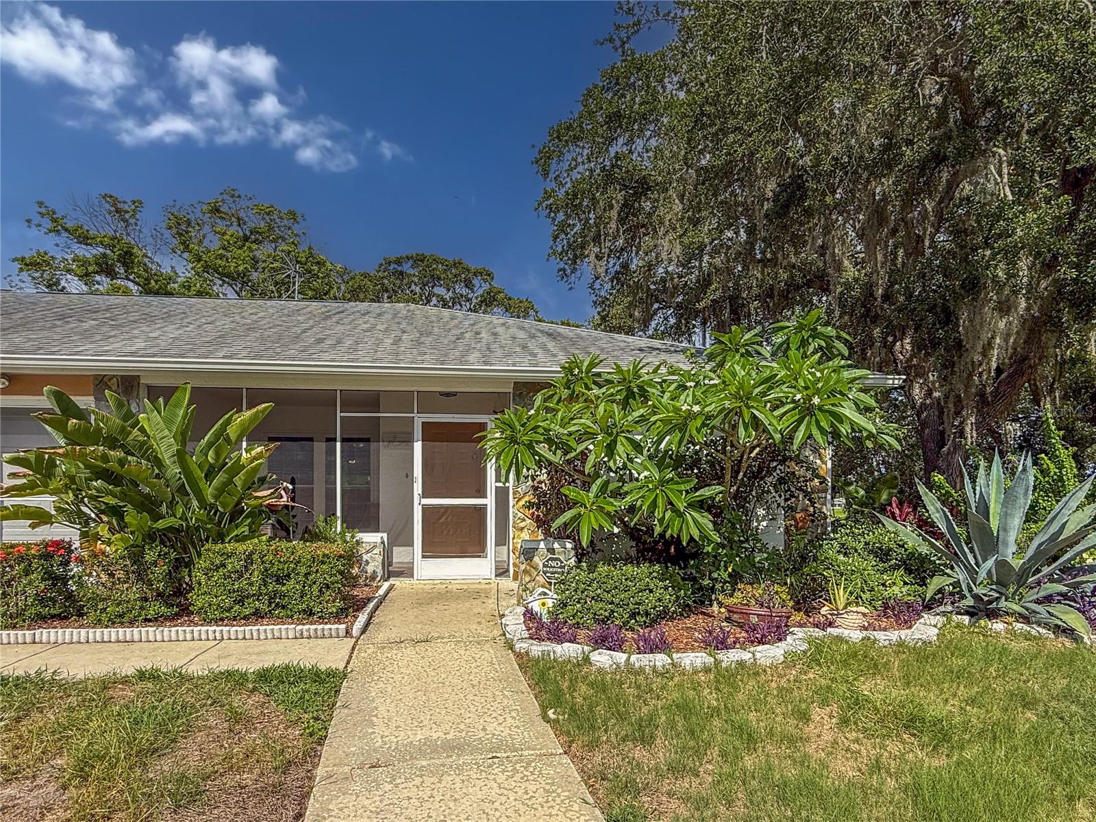 **Beautifully Updated, Fully Furnished Home in Resort-Style Timber Oaks – Move-In Ready!**
Welcome to your Florida retreat in the highly sought-after 55+ community of Timber Oaks! This beautifully updated 2-bedroom, 2-bath home with a spacious den/office (easily used as a third bedroom) offers the perfect blend of comfort, style, and active adult living.
Step inside and fall in love with the split, open floor plan designed for easy entertaining and everyday living. The ensuite primary bedroom and bath provide a private sanctuary, while hurricane impact windows throughout offer peace of mind year-round. This home sits on an oversized lot of nearly 1/3 acre, providing exceptional privacy and room to enjoy Florida’s sunshine.
You’ll appreciate the large garage for storage or projects, and best of all, the tasteful furnishings are included with your purchase—move in and start living your new chapter immediately!
Living in Timber Oaks means you’re not just buying a home—you’re embracing a lifestyle. Enjoy a **RESORT-STYLE HEATED POOL AND SPA, state-of-the-art FITNESS CENTER, active clubhouse with planned events, TENNIS COURTS, shuffleboard, billiards, card and game rooms, arts and crafts studio, and scenic walking and biking trails** right within your community.
PERFECTLY LOCATED, you’re just minutes from shopping, dining, top-rated medical facilities, and the Gulf Coast beaches, making it easy to live your best Florida lifestyle. For your security and peace of mind, the home is equipped with indoor and outdoor security cameras.
Don’t miss this opportunity to own a beautifully updated, move-in-ready home in the vibrant Timber Oaks community. **Schedule your private showing today and step into the lifestyle you deserve!**
