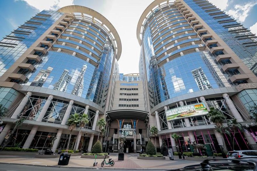 Prime office condo located in The Plaza Tower South in Orlando’s Business District. This 14th-floor Corner Suite features floor-to-ceiling windows with stunning views of the skyline and Lake Eola. Offering 3,447 total square feet, the property includes a 1,000 SF subdivided suite (1420B) that can generate additional rental income. The main suite features include Six spacious private offices, Large co-working area, Conference room with skyline views, and a Kitchenette for employees. Building maintenance fees include electric and water. The Plaza Tower South is steps from Plaza Cinema Café, top restaurants, Corona Cigar, Market Place, City Hall, and the Wall Street Plaza entertainment district. Vacant and easy to show with numeric keypad access—this opportunity won’t last!