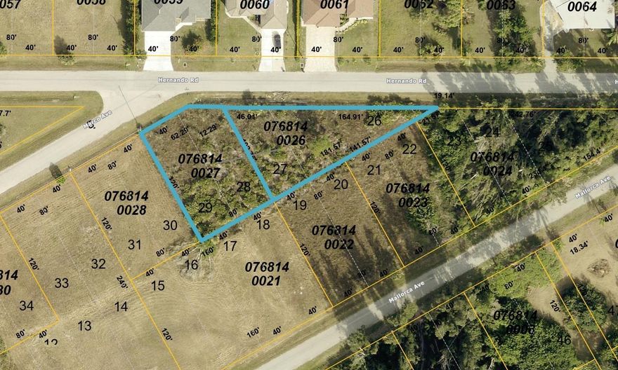 No HOAs with fees or deed restrictions or CDDs. Not on the North Port Scrub Jay list 10/28/24 please reconfirm during due diligence. North Port is the 7th largest land mass in Florida-the 110th largest in the country!! The growth and potential are absolutely amazing. Conveniently located to shopping, dining, parks, and all that up and coming North Port has to offer (where so much of the city is new and still being built!) including the new Braves Spring Training Stadium. Many beaches located within a 35 minute drive from this lot. New construction is everywhere you look and you can be part of the action. Information about local builders is available upon request. Also great for self directed IRAs, 401Ks and other investment portfolios.