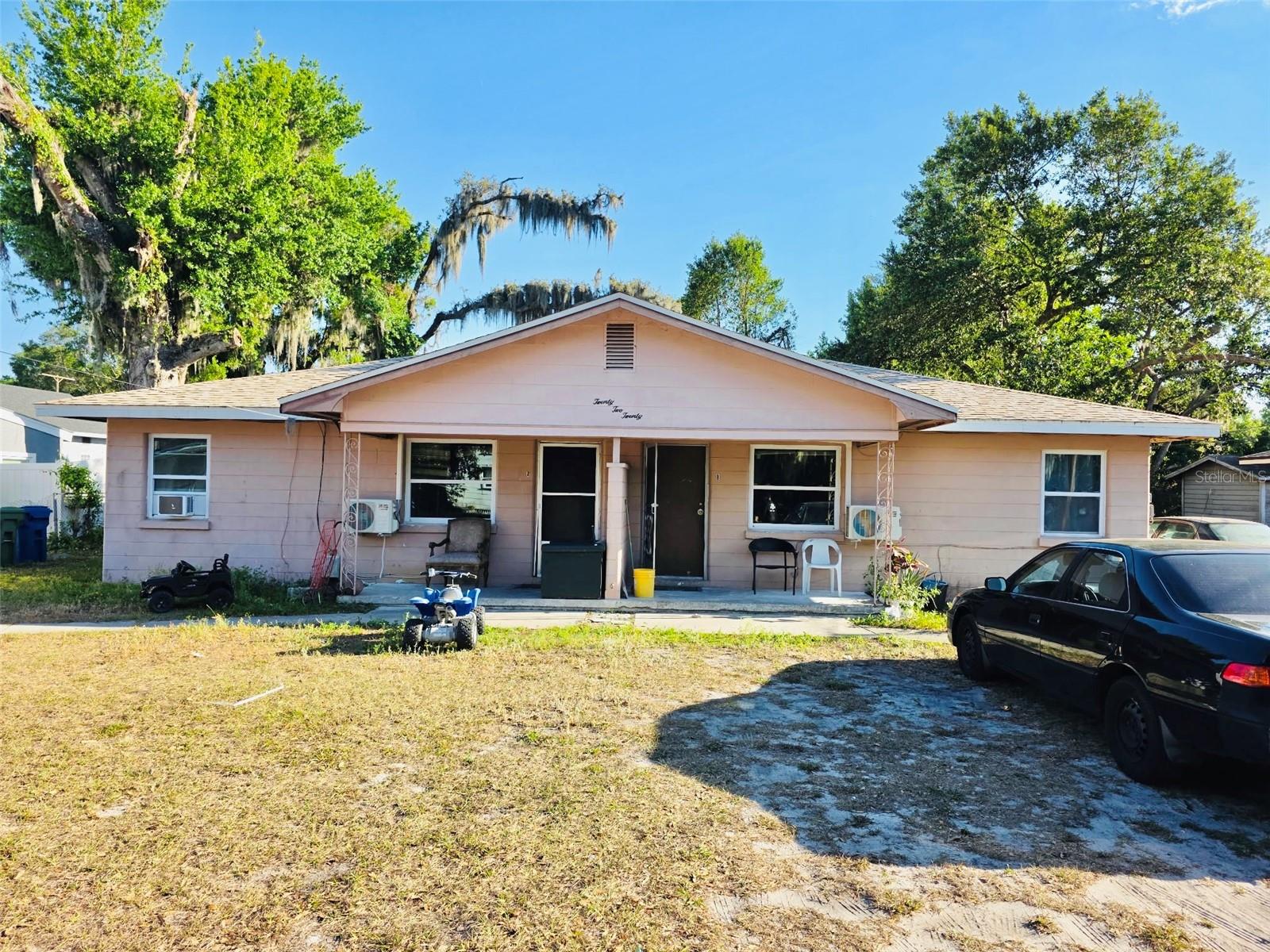 Come see this duplex in the heart of Winter Haven. It’s minutes away from Winter Haven Hospital and LegoLand. This property offers a fantastic opportunity for savvy investors. Each unit features 2 bedrooms, 1 bathroom, and with enough space to make a 3rd bedroom. Both units have tile flooring throughout. Tenants are already in place so it would start cash flowing immediately. The backyard provides plenty of space for outdoor activities, while the location offers easy access to local shops, dining, and the scenic lakes of Winter Haven. The roof was done in 2021. The mini splits, front and side windows were changed out recently. It’s priced under market value so you can update the kitchen and bathrooms to your liking. Don’t miss out on this opportunity to own a duplex that has tenants and a property manager in place.