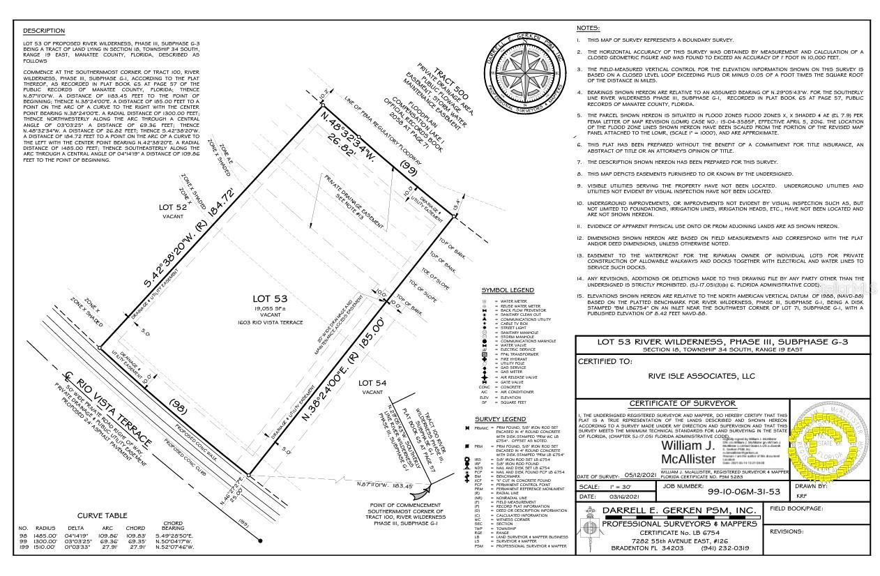 RIVER WILDERNESS PH III SUBPH G-3 - Land