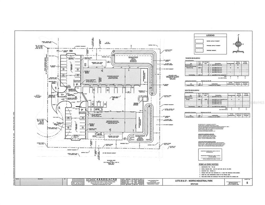 2-acre industrial development opportunity in Morris Industrial Park with a full set of building plans included and permitting achievable in approximately 30–45 days. Skip the 18–24 months of engineering, environmental studies, and design work and move straight toward construction. The approved site plan features two one-story buildings, each approximately 8,400 square feet. The north building is 50’ x 168’ and designed for seven RV or storage units, while the south building is 60’ x 140’ and designed for office and light manufacturing use. Environmental studies are available, and full engineering and site planning have already been completed. Located off River Road with direct access to US-41 and I-75 in a high-demand industrial corridor. This is a permit-ready project that saves significant time and money for investors or owner-users looking to fast-track development.