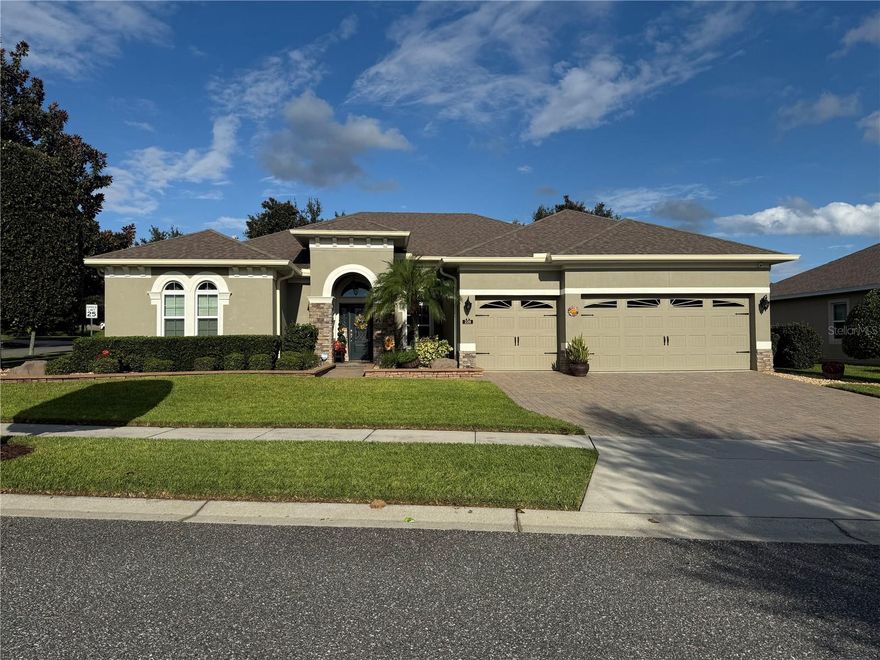 Welcome to this Gorgeous 4-bedroom, 3 bath home perfectly situated on a spacious corner lot, with 3 car garage  Featuring 2,841 sq ft of living space, this property offers a functional layout ideal for both comfortable living and entertaining. The home boasts a bright living area, a modern kitchen, and generously sized bedrooms. Enjoy the large backyard, with covered lanai  perfect for outdoor gatherings or creating your own private retreat. This home is a wonderful opportunity for homeowners or investors alike. Don’t miss the chance to make it yours!
Schedule your tour today.