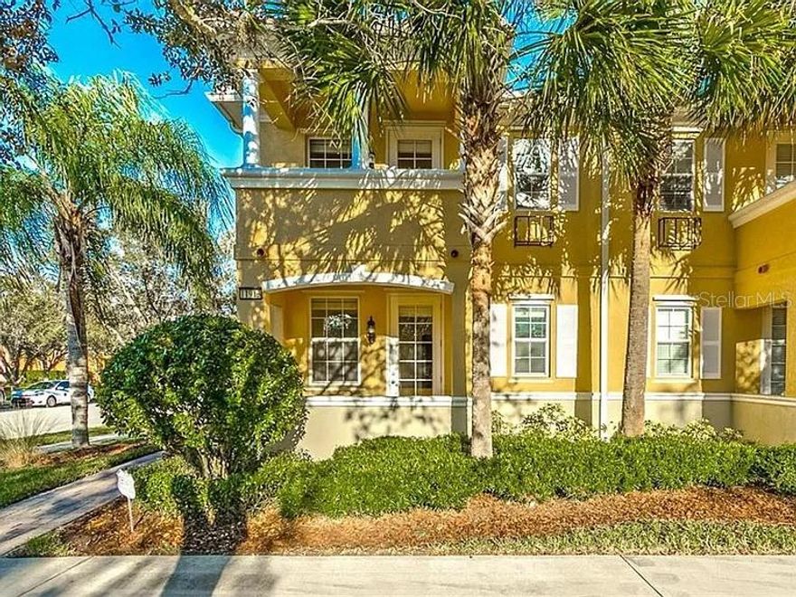 Enjoy your beautiful Lake Nona townhome, situated in the heart of Lake Nona. This stunning 3 bedrooms and 3 bathrooms , concrete walls on both floors for added durability, low insurance and utility rates. The first floor boasts tile flooring, while the second floor showcases elegant wood floors. Two master bedrooms are upstairs and a third bedroom with bathroom access is downstairs. The home included solid surface counters, and 2 car garage a screen porch, Paid off Solar panels, central A/C and storm shutters for added confort and efficiency.
Village Walk at Lake Nona Community features a guard gated entrance that brings resort-style living to Lake Nona with amazing amenities such as heated lap pool and resort-style pool, playground, scenic outdoor trails, lakeside gazebo, tennis pavilion with 7 lighted tennis courts, lighted basketball courts, tot lot, state-of-the-art 24-hour fitness center, library, card room, and on-site shops to purchase gas, deli, and salon services. Village Walk is located just off Narcoossee Road in Lake Nona and less than 3 minutes from Medical City, NSTA National Training Center, 2 minutes to the SR 417 (Greenway) with quick access to MCO (Orlando International Airport), Valencia Community College, the SR 528 (Beachline) with convenient access to tons of local shopping, dining establishments and schools.