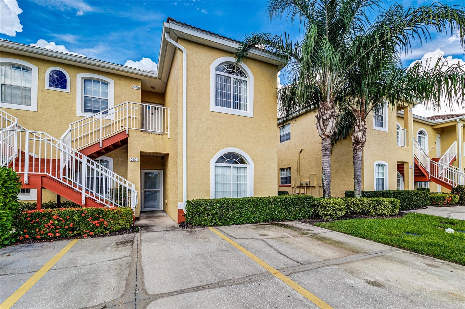 Welcome to this charming 3-bedroom, 2-bath condominium located in the desirable gated community of Poinciana, FL. This well-maintained home offers both comfort and convenience with tile flooring throughout. The spacious master suite includes a walk-in closet, a walk-in shower, and a relaxing garden tub. The kitchen has been completely renovated and features sleek new appliances, making meal preparation a pleasure. A new washer and dryer are also included, adding to the home’s functionality. The open floor plan allows for easy flow between living spaces, while natural light brightens the interior. Step outside to the screened-in patio, perfect for enjoying your morning coffee or relaxing in the evenings. Recent servicing includes the AC within the last 2–3 years and the water heater within the last 5–6 years, providing peace of mind for future homeowners. This community offers resort-style amenities including a clubhouse, fitness center, park, and two pools. Residents also enjoy the convenience of a community mailbox and the security of a 24-hour guard. HOA fees cover grounds maintenance, security, and recreational facilities, ensuring an stress-free lifestyle. With its thoughtful updates and community features, this condominium is ideal for those seeking a low-maintenance home in a vibrant setting. Schedule your private showing today!