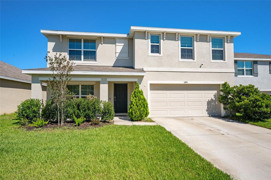 BEAUTIFUL HOME + FANTASTIC LOCATION = THIS IS A CAN’T MISS!  This 5/3 home within Ridge at Heath Brook is the epitome of a must see.  Built in 2022 by DR Horton.  It is a Hayden-R Model.  Space everywhere and floor plan thought out with exquisite detail.  The bottom floor is anchored by a beautiful/very large kitchen island.  A true hub of the home that is perfect for quality time with loved ones.  The central component of upstairs is a sizeable living space that provides flexibility and fluidity for all stages of life.  Too many other exciting details to list.  It is a great home.  Make sure you see it soon!