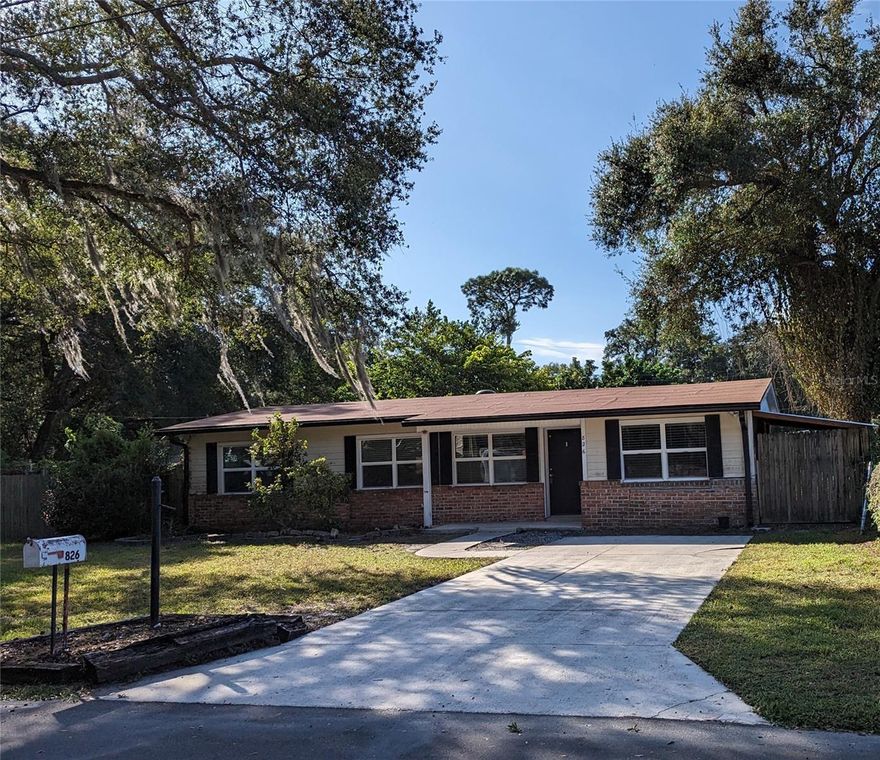 Location, Location, Location, No HOA!!! Perfect for First Time Home Buyers.  Terrific Fixer Upper Ranch Style home with oversized lot and laundry room. Refrigerator, Washer, Dryer and ceilings fans included in the sale.
With numerous restaurants and grocery stores nearby, you'll never have to travel far for your everyday needs. The convenience of being close to I-4 means you're only 30 minutes away from the magic of Disney World and just 45 minutes away from the beautiful beaches of Florida. Don't miss the opportunity. Please schedule a private showing and experience the best of Altamonte Springs living.