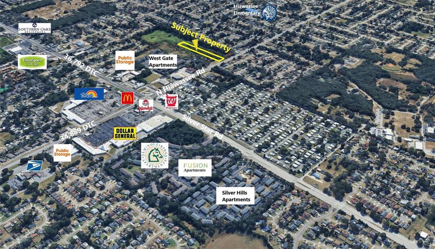 Calling all builders, developers, and investors! Great opportunity for multifamily development in an area slated for infill and growth. The County is currently updating the comprehensive plan and land uses for 2050 and this property sits right in the Core market area in a Targeted Sector under the Urban Place Type Traditional Neighborhood. The new future land use should allow densities up to 30du/acre with a maximum height of 4 stories. Flood zone X (area of minimal flood hazard) Approximately 160' of frontage on N. Hiawassee Rd. Utilities nearby.
