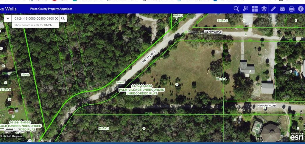 Photo of 000 Jebert Dr Block 4 # 10, Aripeka, FL 34679 (MLS # W7871781)