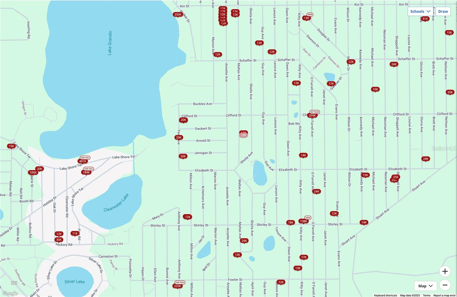 INTERLACHEN LAKES ESTATES - Land
