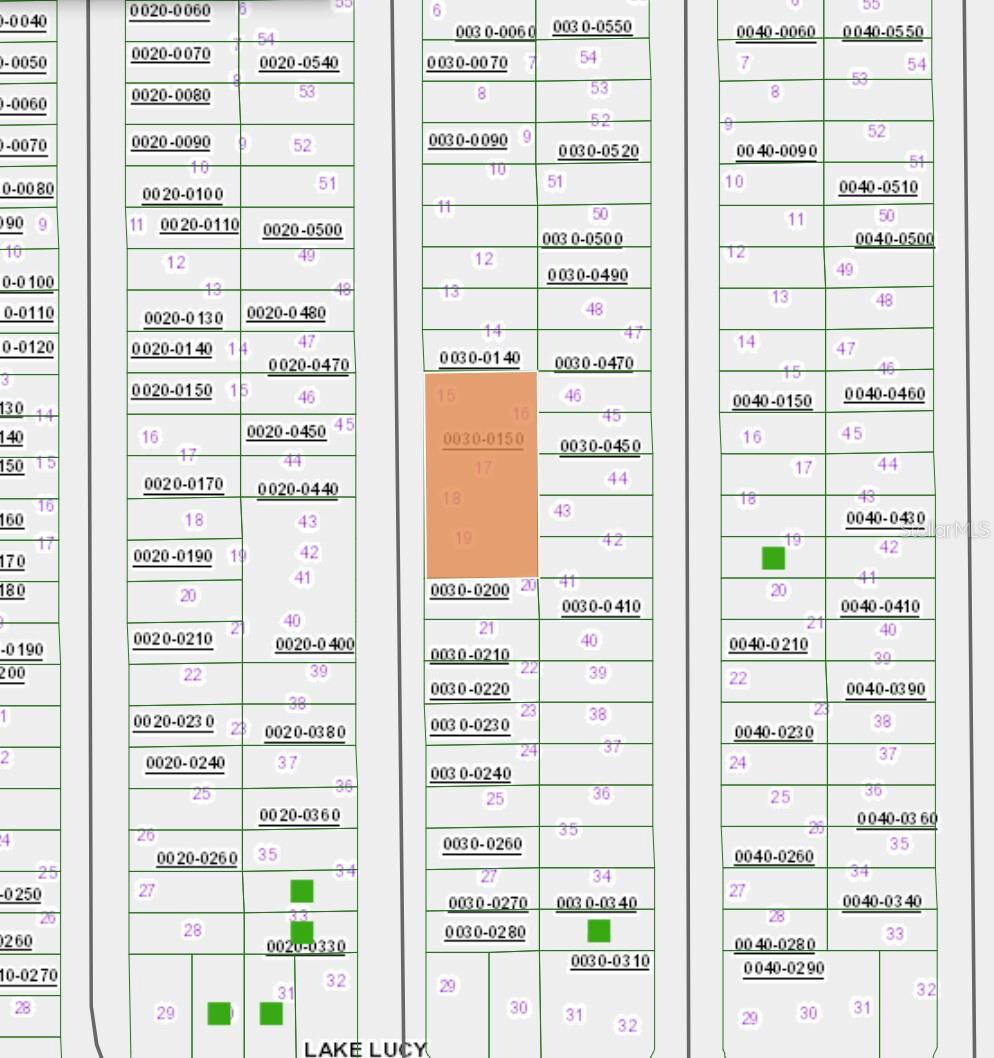LAKE LUCY SHORES - Land