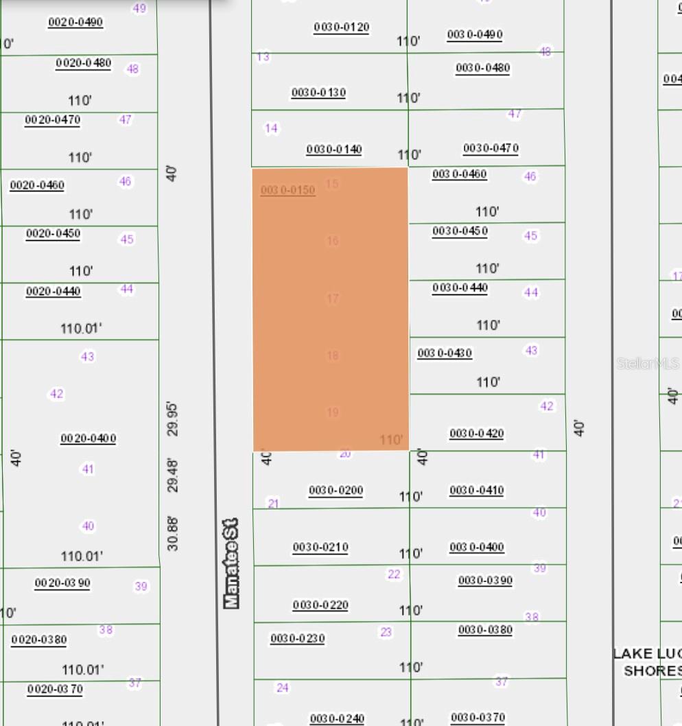LAKE LUCY SHORES - Land