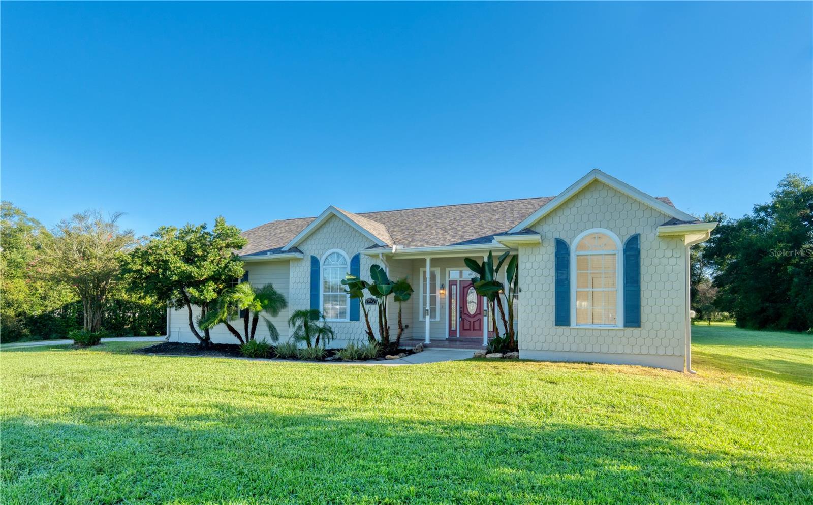 NEW NEW NEW! Fully Renovated 4-Bedroom Home on Half an Acre in Dade City – No HOA, No CDD! Welcome to this beautifully renovated 4-bedroom, 2-bathroom home situated on a spacious ½-acre lot in Dade City. With no deed restrictions, no HOA, and no CDD, this property offers the freedom and space you've been looking for—all just minutes from town. Unlike typical “cookie-cutter” homes, this residence showcases craftsman-style curb appeal, complete with a charming front porch and an expansive screened-in rear patio—perfect for relaxing or entertaining.
Inside, the home features a professionally renovated kitchen with custom cabinetry, quartz countertops, tile backsplash, and brand-new appliances. Both bathrooms have been renovated with stylish vanities, modern tile, and quality fixtures. Enjoy the warm and inviting ambiance of light oak luxury vinyl plank flooring throughout, complemented by new baseboards and trim. The living spaces offer soaring vaulted ceilings, while the bedrooms also boast high ceilings, enhancing the open, airy feel throughout. The open-concept layout seamlessly connects the kitchen and living room, creating an ideal gathering space. Double French doors lead to the massive screened patio, providing a true indoor-outdoor living experience. The oversized side-entry garage includes high ceilings—perfect for extra storage or workshop space. The expansive lot offers ample room to park boats, RVs, or other recreational vehicles, and enjoy the peaceful country setting.
Conveniently located less than 2 miles from Publix, close to popular restaurants, AdventHealth Hospital, and the charming, historic downtown Dade City. Additional major updates include a new roof and HVAC system (2022)—making this home move-in ready and built to last.