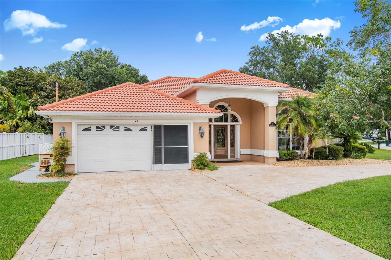 Set on a desirable corner lot with convenient drive access from both streets, this inviting pool home captures the best of Florida living. A lasting tile roof and screened pool add both value and enjoyment, while the layout offers comfortable living with natural light throughout.
The home has been well cared for and provides a solid foundation for years to come. While not brand-new, it offers an excellent opportunity to bring your own style and finishing touches at your own pace. Imagine transforming the spaces to reflect your personality, while enjoying a move-in-ready home from day one.
Step outside to your private pool, perfect for quiet mornings with coffee, sunny afternoons with family, or evenings entertaining friends. The corner lot gives added privacy and curb appeal, while the dual drive access provides convenience and flexibility not often found.
With its prime location, thoughtful design, and strong bones, this property is a wonderful choice for those seeking a year-round residence, a seasonal retreat, or an investment in Palm Coast. Here you’ll find not only a home, but a lifestyle of sunshine, relaxation, and possibilities.