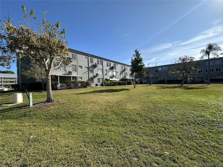 Welcome To This Well-Situated Second-Floor Condo Offering Comfortable Senior Living in a Vibrant Community. Enjoy Spacious Bedrooms, Generous Living Areas, Along with a Spacious Kitchen with Island. The COA Fee Includes  Water, Sewer, Trash, and Community Amenities include Pool, Tennis Courts, Fitness Center, Much More! Laundry Facilities are Onsite for Added Convenience. This part of OTOW is not a land lease, offering peace of mind to residents. The Condo Needs Cosmetic Updates and is a Wonderful Opportunity To Make it Your Own in a Highly Sought-After Clearwater Community.