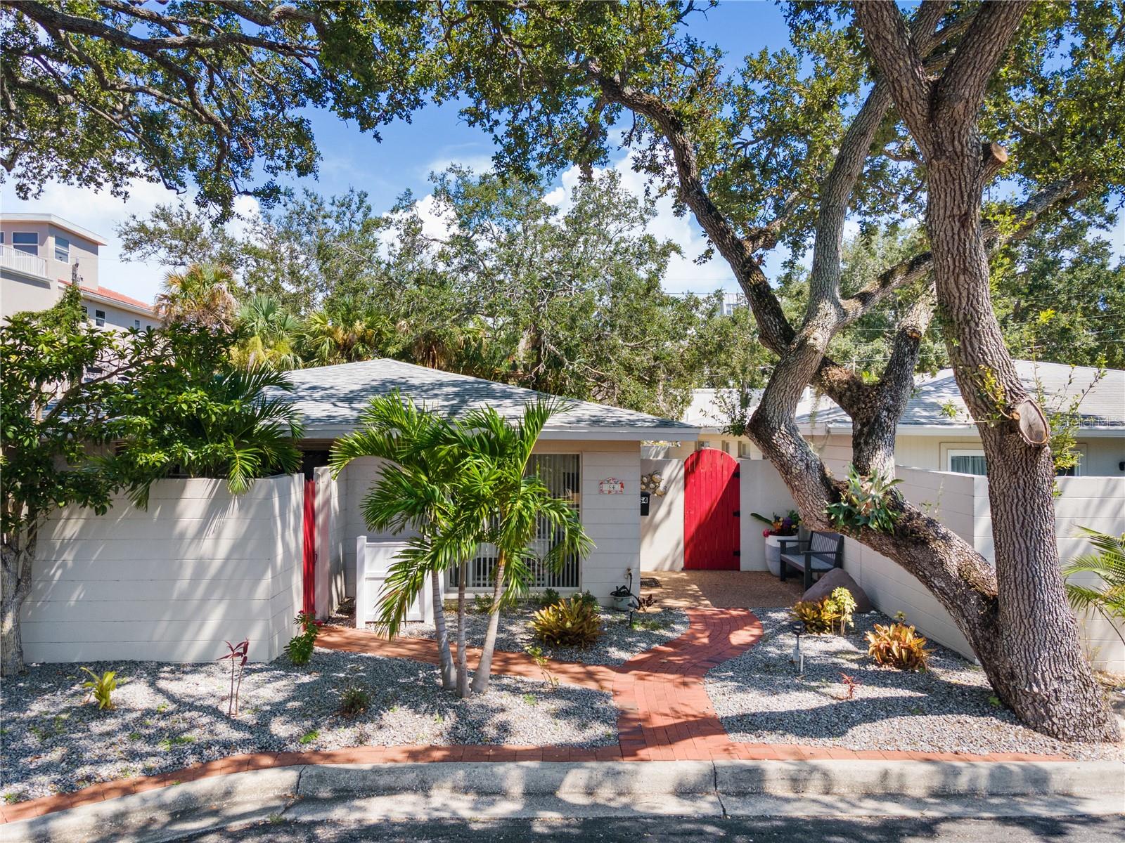 Welcome to your bright and inviting Siesta Key vacation retreat! Enjoy deeded beach access to the stunning Siesta Key Beach, just steps away, where sun and surf await. Relax by Siesta Key’s largest heated pool or unwind in the lush, park-like setting with peaceful bay views. Explore the nearby vibrant Village on Siesta Key, filled with diverse dining, unique shops, and lively events. With beachside BBQs, shuffleboard, and plenty of amenities, this charming villa offers comfort and convenience for an unforgettable stay.
The Space:
This delightful 2-bedroom, 2-bath unit is designed with your relaxation in mind. The main bedroom features a king-sized bed for restful nights, while the second bedroom offers two cozy singles—ideal for family or guests. The living room includes a sofa bed and TV, perfect for unwinding after a day of adventure. Prepare meals in the fully equipped kitchen and enjoy dining indoors or on the screened patio with a table and chairs. Start your mornings or enjoy evenings on the outdoor seating area by the entrance. A gated courtyard with a BBQ grill is great for outdoor gatherings, and an onsite washer and dryer add convenience to your stay.
Guest Access & Amenities:
Guests have access to deeded beach entry via Aloha Kai, just across the street, making beach days easy and carefree. Dive into the largest heated swimming pool on Siesta Key or relax on poolside lounges with ample seating and shade. Boating and fishing enthusiasts will appreciate the private day-use dock with a kayak lift (kayaks not provided). The beautifully landscaped park-like setting offers serene bay views with comfortable seating to soak it all in. Beach chairs and other extras are provided to enhance your beach and pool experience.
The Neighborhood:
Situated in the peaceful Provincial Gardens area of Siesta Key, this villa offers the perfect blend of tranquility and convenience. Siesta Key Public Beach is nearby, renowned for its white sand, clear waters, and family-friendly amenities like volleyball courts, tennis courts, picnic areas, and a playground.
The Village on Siesta Key, a short distance away, is the island’s vibrant hub—packed with shops, restaurants, and regular live music and events. Near the South Bridge, you’ll find convenient shopping, grocery stores, and a range of dining options from casual to upscale.
Provincial Gardens itself is a calm, park-like community that provides a relaxing escape while keeping you close to all the key attractions. Whether you want a laid-back beach day or an adventurous outing, everything Siesta Key offers is within easy reach.
Professionally hosted & part of the SV Collection — a handpicked portfolio of unique vacation homes across Siesta Key.
Property Manager has the most updated availability calendar available.
**PLEASE NOTE** Rates vary by week/season. Additional fees and taxes apply. During the months of January, February, and March, there is a 1 month minimum rental period and check-in & check-out dates are only allowed on the first and last day of those months.