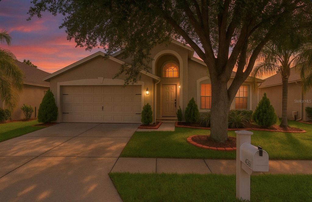 Photo of 4206 Branchside Lane, Wesley Chapel, FL 33543 (MLS # TB8309662)