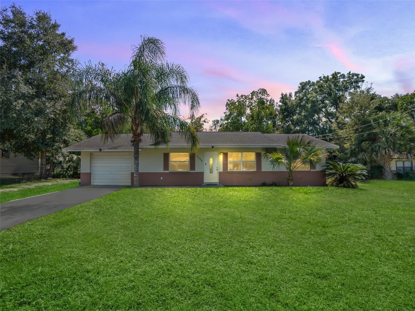 Welcome Home!
Step into this beautifully updated 3-bedroom, 2-bathroom concrete block home, where comfort and peace of mind come together seamlessly. Featuring laminate flooring throughout and absolutely no carpet, this home offers a clean, modern feel that’s easy to maintain.
Enjoy the benefits of major updates including a new roof installed in Fall 2021, a new AC system in Fall 2022, and a new electrical panel box (2022) — giving you confidence that this home has been meticulously cared for.
The spacious, fenced backyard provides the perfect private retreat for relaxing, entertaining, or enjoying time with family and friends. Whether you’re hosting a weekend barbecue or just soaking up the Florida sunshine, you’ll love the versatility of this outdoor space.
Completely updated and priced to sell, this home is move-in ready and waiting for its next owner.
Don’t wait — schedule your private showing today and make this gem yours!