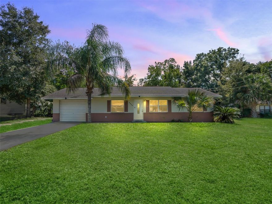 Welcome Home!
Step into this beautifully updated 3-bedroom, 2-bathroom concrete block home, where comfort and peace of mind come together seamlessly. Featuring laminate flooring throughout and absolutely no carpet, this home offers a clean, modern feel that’s easy to maintain.

Enjoy the benefits of major updates including a new roof installed in Fall 2021, a new AC system in Fall 2022, and a new electrical panel box (2022) — giving you confidence that this home has been meticulously cared for.

The spacious, fenced backyard provides the perfect private retreat for relaxing, entertaining, or enjoying time with family and friends. Whether you’re hosting a weekend barbecue or just soaking up the Florida sunshine, you’ll love the versatility of this outdoor space.

Completely updated and priced to sell, this home is move-in ready and waiting for its next owner.
Don’t wait — schedule your private showing today and make this gem yours!