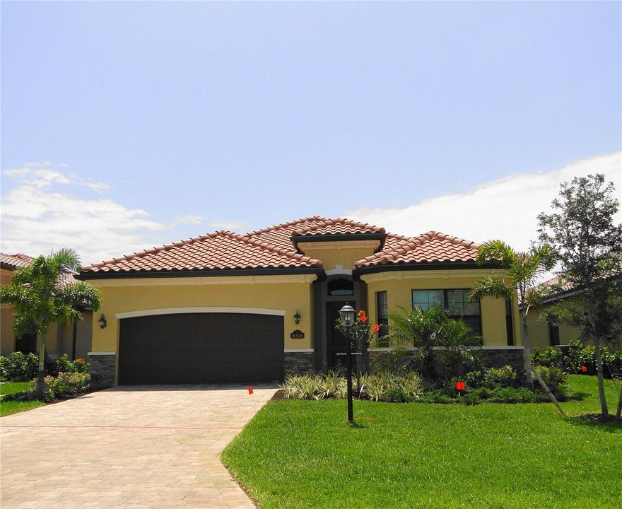 LAKEWOOD NATIONAL HOME AVAILABLE Jan - April 2026. Also Available ANNUAL Furnished at $5,500/month + expenses. PET FRIENDLY. Astonishing SINGLE-FAMILY HOME located in the prestige gate resort style & golf community of Lakewood National. Hard to pass this magnificent home with 3 bedrooms, 2 bathrooms, 2 car garage, screened lanai with heated pool/spa and summer kitchen. Open plan home with split bedrooms, professional decorated and turnkey furnished. Step into the main areas where the living-dining-kitchen-lanai comes together as one, excellent for entertainment. Huge chef kitchen with gas stove, stainless steel appliances, granite counters, wood cabinets, huge pantry, huge center island that overlooks the living room/ lanai. A laundry room with state-of-the-art washer and dryer with access to the 2-car garage. Lanai, big enough for entertain with summer kitchen, gas heated pool and spa overlooks the tranquil lake behind the house. Master bedroom with King size bed, access to lanai, walk-in closet. Master bathroom with double sinks, roman tub, walk-in shower and private toilet room. On the other side of the house, you will find 2 more rooms and a 2nd bathroom. Home is located in a cul-de-sac making the street is very private. Lakewood National is a gated community in Lakewood Ranch located between Lakewood Ranch Blvd and Lorraine Rd; with a challenging golf course, clubhouse with resort style pool, fitness center, aerobics center, yoga studio, tennis courts, tiki bar/ outside restaurant, massage center, beauty parlor, and more. Membership transfers of $642.00 allow you use of amenities & to play golf paying member fee. More great news, home is DOG friendly, so you can bring poochy here. Short distance to downtown Lakewood Ranch, groceries sores, medical facilities, schools, entertainment, Lakewood Ranch Memorial Hospital, I-75, SR 64, beaches of Anna Maria Island, Siesta Key, Coquina Beach, Longboat Key, downtown Sarasota, Tampa, St. Pete. High Season $11,000. August - November 2025 $6,000 + utilities. Welcome HOME .. Welcome to Paradise! ALSO OPEN FOR ANNUAL RENTAL at $6,000 per month + expenses